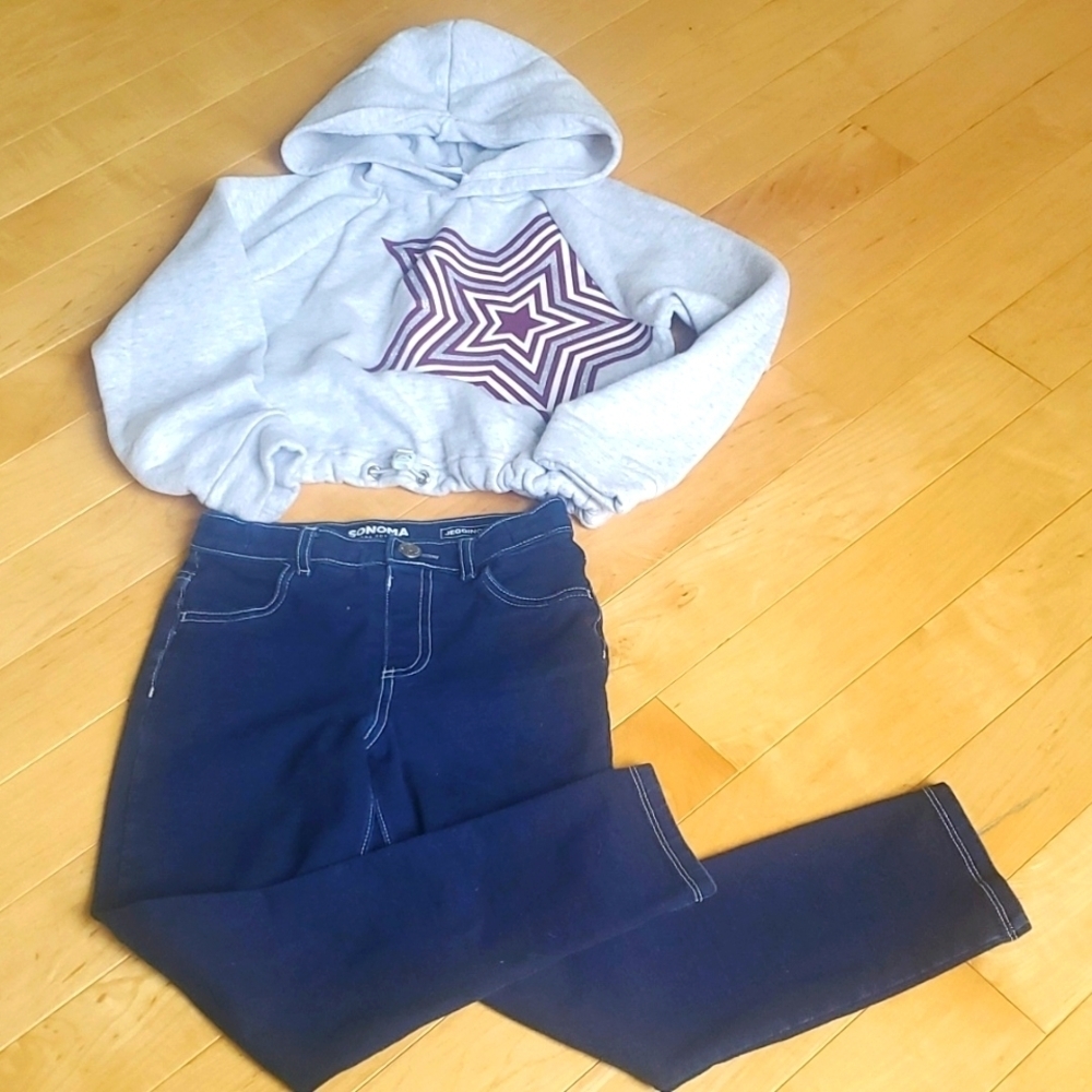 Sanoma jeggings girls Size 6X - Picture 4 of 6